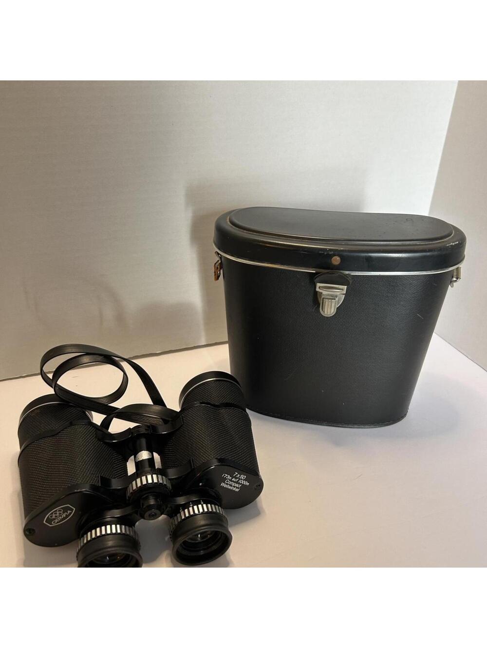 vintage Olympia binoculars 7x50